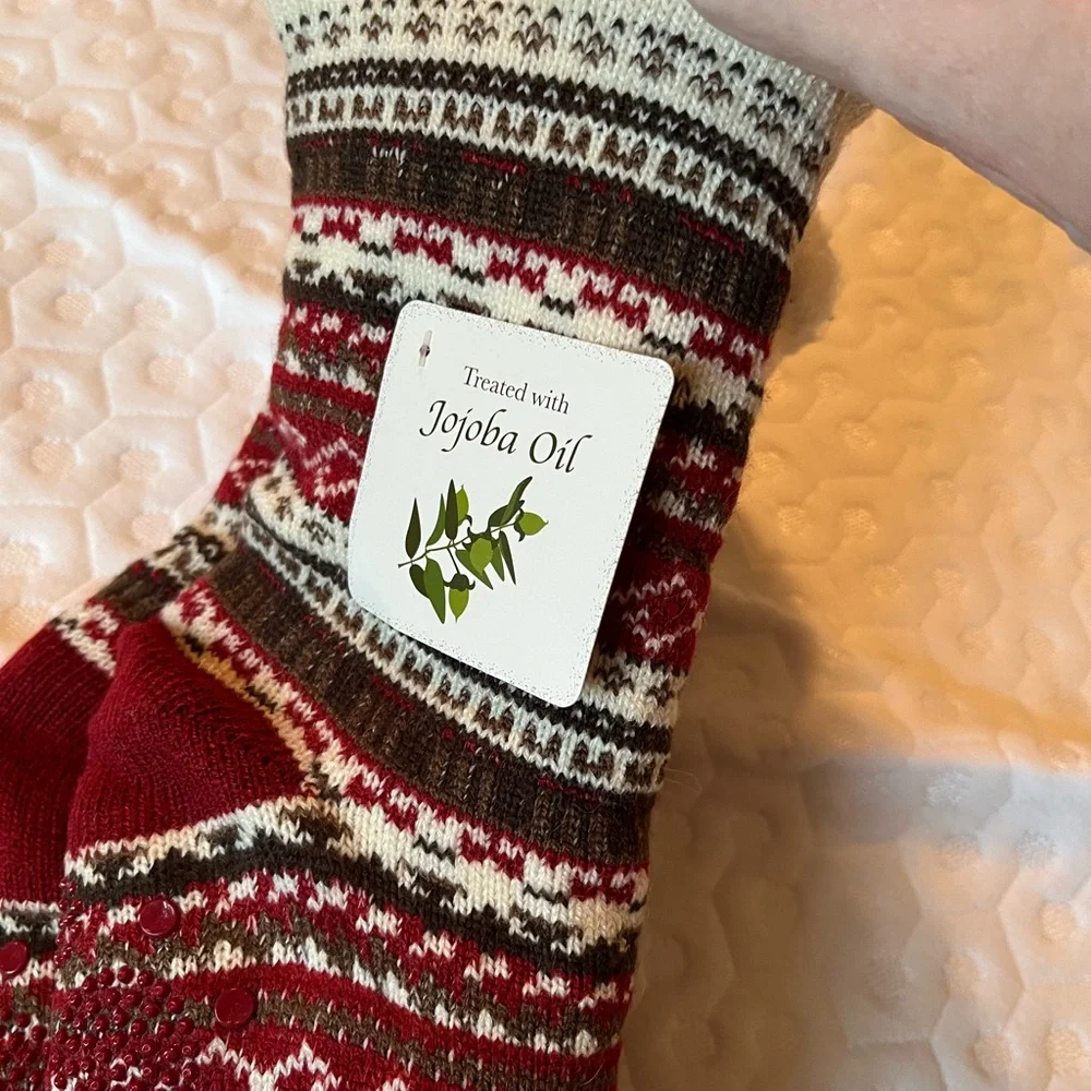 Muk Luks Slipper Socks L/XL